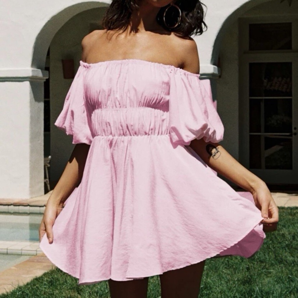 Princess Polly Halton Mini Dress Pink